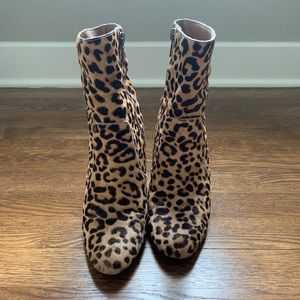 Steve Madden Leopard Print Booties